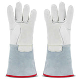 Darrahopens Tools > Industrial Tools > Work Safety Protective Equipment Cryogenic Gloves 40cm Long Mid-arm LN2 Protective Gloves for Liquid Nitrogen/Dry Ice/Cold Storage