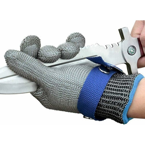 Darrahopens Tools > Industrial Tools > Work Safety Protective Equipment Cut Resistant Glove Iso-F Cut Resistant Gloves Stainless Steel Glove For Kitchen Butcher Outdoor Work