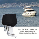 Darrahopens Tools > Industrial Tools > Work Safety Protective Equipment Heavy-Duty Full Marine Engine Coverage for 15-20HP - Waterproof & UV Resistant All-Weather Boat Engine Protector