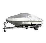 Darrahopens Tools > Industrial Tools > Work Safety Protective Equipment Sliver Heavy-Duty V-Hull Shield for 16 to 18 FT Yachts - All-Weather Water / Dust / UV Resistant 190T Silver Coated  Marine Protector
