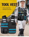 Darrahopens Tools > Industrial Tools > Work Safety Protective Equipment tool vest, multi pocket vest, industrial tool vest, work safety vest, tool storage vest, breathable work vest, australia tool vest, construction tool vest