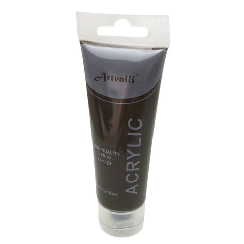 Darrahopens Tools > Other Tools ARTISTS ACRYLIC PAINT Craft 75ml Tube Non Toxic Paints Water Based - Burnt Umber
