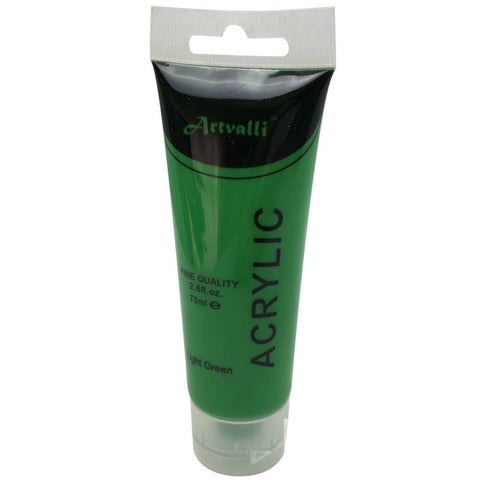 Darrahopens Tools > Other Tools ARTISTS ACRYLIC PAINT Craft 75ml Tube Non Toxic Paints Water Based - Light Green
