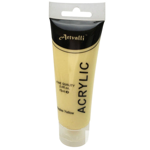Darrahopens Tools > Other Tools ARTISTS ACRYLIC PAINT Craft 75ml Tube Non Toxic Paints Water Based - Naples Yellow