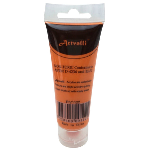 Darrahopens Tools > Other Tools ARTISTS ACRYLIC PAINT Craft 75ml Tube Non Toxic Paints Water Based - Orange
