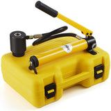 Darrahopens Tools > Other Tools > Caulking Tools VEVOR 10 Ton Hydraulic Knockout Punch Kit, 1/2" to 2" Conduit Hole Cutter Set, KO Tool Kits with Puncher 6 Piece, Metal Sheet Driver Tools, For Aluminum, Brass, Stainless Steel, Fiberglass and Plastic