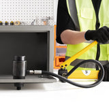 Darrahopens Tools > Other Tools > Caulking Tools VEVOR 10 Ton Hydraulic Knockout Punch Kit, 1/2" to 2" Conduit Hole Cutter Set, KO Tool Kits with Puncher 6 Piece, Metal Sheet Driver Tools, For Aluminum, Brass, Stainless Steel, Fiberglass and Plastic