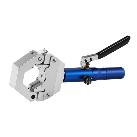 Darrahopens Tools > Other Tools > Caulking Tools VEVOR Hydraulic Hose Crimper, Hydra-Krimp AC Hose Crimper Kit with 7 Dies Snap-On, Integral Manual Hydraulic A/C Hoses Crimping Tool for Automotive & Air Conditioning Repair - with Carrying Case