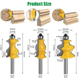 Darrahopens Tools > Other Tools > Cutters 3 pcs 8Mm ROuter Bits, ROuter Bits, Woodworking Tools, Engraving Machines, Cutting Machine Tools, For Cutting Wood (8Mm)