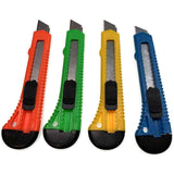 Darrahopens Tools > Other Tools > Cutters 4 Pack Retractable Box Cutter Knives, 10.8 mm Utility Razor Blades for Cartons and Crafts