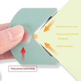 Darrahopens Tools > Other Tools > Cutters 4Pcs Paper Corner Rounder - R4 Corner Cutter Punch Tool, Laminated Cards, Cardstock, Scrapbooking,Photo Card Making, Paper Cutting DIY Crafts Puncher for Office, School（green）