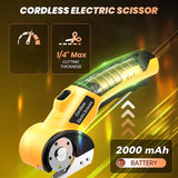 Darrahopens Tools > Other Tools > Cutters Cordless Electric Fabric Cutter with USB Rechargeable