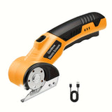 Darrahopens Tools > Other Tools > Cutters Cordless Electric Fabric Cutter with USB Rechargeable