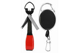 Darrahopens Tools > Other Tools > Cutters Fishing Knot Tying Tool Fast Line Clippers Tie Tippet Cutter Nipper - Red and Black