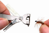 Darrahopens Tools > Other Tools > Cutters Fishing Knot Tying Tool Fast Line Clippers Tie Tippet Cutter Nipper - Silver and Black