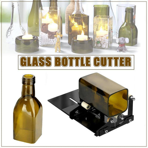 Darrahopens Tools > Other Tools > Cutters Glass Bottle Cutter Tool for Round and Square Bottles DIY Cutting Kit