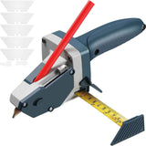 Darrahopens Tools > Other Tools > Cutters Gypsum Board Cutting Tool Gypsum Board Cutter Multifunctional Woodworking Panel with Tape Measure Tool Kit Includes Cutter, Pencil and 5 Blades