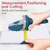 Darrahopens Tools > Other Tools > Cutters Gypsum Board Cutting Tool Gypsum Board Cutter Multifunctional Woodworking Panel with Tape Measure Tool Kit Includes Cutter, Pencil and 5 Blades