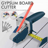 Darrahopens Tools > Other Tools > Cutters Gypsum Board Cutting Tool Gypsum Board Cutter Multifunctional Woodworking Panel with Tape Measure Tool Kit Includes Cutter, Pencil and 5 Blades
