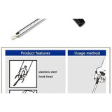 Darrahopens Tools > Other Tools > Cutters Hook Remover aluminum alloy Fish Hook Remover Extractor 24.5cm, Fish Hook Remover Tool, Fishing Pliers Hook Remover Tool