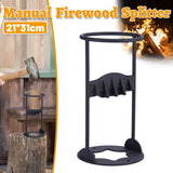 Darrahopens Tools > Other Tools > Cutters Manual Firewood Splitter Heavy Duty Log Wood Splitting Cutter Kindling Cracker