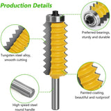 Darrahopens Tools > Other Tools > Cutters Multi-Tooth Woodworking Tool, 8Mm Carbide Wood ROuter Bit, Multi-Tooth ROuter Cutter, Woodworking Tools