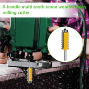 Darrahopens Tools > Other Tools > Cutters Multi-Tooth Woodworking Tool, 8Mm Carbide Wood ROuter Bit, Multi-Tooth ROuter Cutter, Woodworking Tools