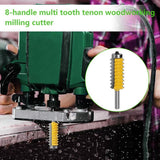 Darrahopens Tools > Other Tools > Cutters Multi-Tooth Woodworking Tool, 8Mm Carbide Wood ROuter Bit, Multi-Tooth ROuter Cutter, Woodworking Tools