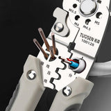 Darrahopens Tools > Other Tools > Cutters Multifunctional Wire Stripper Pliers Electric Cable Crimper and Cutter Tool Set