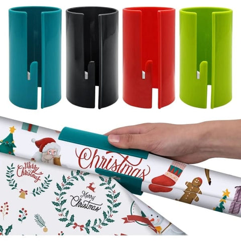 Darrahopens Tools > Other Tools > Cutters Portable Gift Wrapping Paper Roll Cutter 4-Pack Compatible with Christmas and Birthday Wrapping