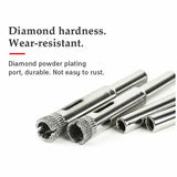 Darrahopens Tools > Other Tools > Drill & Screwdriver Accessories 10 Pcs Diamond Glass Drill Bit Set Core Cutter & Saw Tool