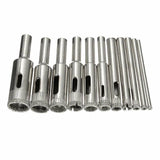 Darrahopens Tools > Other Tools > Drill & Screwdriver Accessories 10 Pcs Diamond Glass Drill Bit Set Core Cutter & Saw Tool