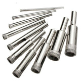 Darrahopens Tools > Other Tools > Drill & Screwdriver Accessories 10 Pcs Diamond Glass Drill Bit Set Core Cutter & Saw Tool