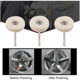Darrahopens Tools > Other Tools > Drill & Screwdriver Accessories 10 pcs Polishing Wheel 25Mm Wool Felt Buffing Wheels Drill Grinder Wheels Brushes ROtary Tool With Handle