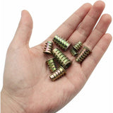 Darrahopens Tools > Other Tools > Drill & Screwdriver Accessories 230 pcs Zinc Alloy Hex Threaded Insert Nuts Threaded Insert Nuts External Thread M4 M5 M6 M8 For Wood Furniture Nut