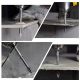 Darrahopens Tools > Other Tools > Drill & Screwdriver Accessories 5 pcs Triangle Drill Bit Set, Carbide Tile Drill Bits, Efficient Universal Drilling Tool For Glass, Tile, Concrete,
