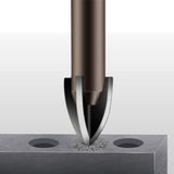 Darrahopens Tools > Other Tools > Drill & Screwdriver Accessories 5 pcs Triangle Drill Bit Set, Carbide Tile Drill Bits, Efficient Universal Drilling Tool For Glass, Tile, Concrete,