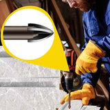 Darrahopens Tools > Other Tools > Drill & Screwdriver Accessories 5 pcs Triangle Drill Bit Set, Carbide Tile Drill Bits, Efficient Universal Drilling Tool For Glass, Tile, Concrete,