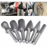 Darrahopens Tools > Other Tools > Drill & Screwdriver Accessories 6 pcs Double Cut Tungsten ROtary Burr Set 6Mm Shank Tungsten Files Filing/Engraving/Grinding Bits For ROtary Tools