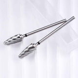 Darrahopens Tools > Other Tools > Drill & Screwdriver Accessories Die Grinder Bits Tungsten Double Cut Burr Bits  for Die Grinder Kits Metal Grinding Drilling Polishing (2pcs XC Extra Coarse Grinding Degree)