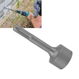 Darrahopens Tools > Other Tools > Drill & Screwdriver Accessories Ground Rod Driver Bits Socket Steel Easy Install Sturdy Light Weight Drill Tools for SDS Plus Hammer Drill 19mm In Australia - Darrahopens