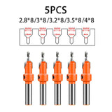 Darrahopens Tools > Other Tools > Drill & Screwdriver Accessories Hexagon Shank Countersink Drill Bit Woodworking Screw Wood Hole Drill Bit 8Mm