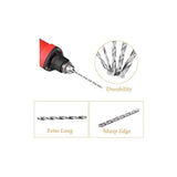 Darrahopens Tools > Other Tools > Drill & Screwdriver Accessories HSS Extra Long Twist Drill 160mm 3mm for Wood Metal Steel Drilling Tool