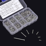Darrahopens Tools > Other Tools > Drill & Screwdriver Accessories M2 Self Tapping Screws Assortment 800pcs, Phillips Flat Head Countersunk Wood Screws for DIY Projects, M2 4mm 5mm 6mm 8mm 10mm 12mm 16mm 20mm