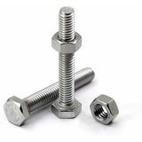Darrahopens Tools > Other Tools > Drill & Screwdriver Accessories M6 X 50Mm 20 pcs 304 Stainless Steel Hexagon Socket Head Cap Bolts Outside Corner Hexagon Screw,Hex Bolts And Nuts Set