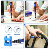 Darrahopens Tools > Other Tools > Drill & Screwdriver Accessories Professional 140-in-1 Precision Screwdriver Repair Tool Kit in Portable Oxford Bag(blue)