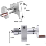 Darrahopens Tools > Other Tools > Drill & Screwdriver Accessories Turning Center ROtating Center Accessory For Lathe Machine Mini Ball Bearing With 2 Wrenches Woodworking Carpentry
