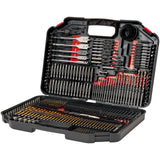 Darrahopens Tools > Other Tools > Drill & Screwdriver Accessories VEVOR Drill Bit Set, 246 Pieces Drill and Driver Bit Set, Screwdriver Bit Set Suitable for Wood Metal Cement Drilling and Screw Driving, Drill Bit Sets Combo Kit Assorted in Organized Carrying Case