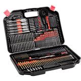 Darrahopens Tools > Other Tools > Drill & Screwdriver Accessories VEVOR Drill Bit Set, 246 Pieces Drill and Driver Bit Set, Screwdriver Bit Set Suitable for Wood Metal Cement Drilling and Screw Driving, Drill Bit Sets Combo Kit Assorted in Organized Carrying Case