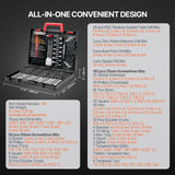 Darrahopens Tools > Other Tools > Drill & Screwdriver Accessories VEVOR Drill Bit Set, 318 Pieces Drill and Driver Bit Set, Screwdriver Bit Set Suitable for Wood Metal Cement Drilling and Screw Driving, Drill Bit Sets Combo Kit Assorted in Organized Carrying Case